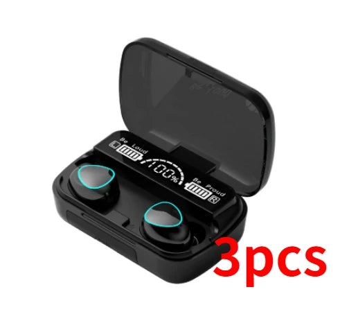 Original M10 Headphones Bluetooth Wireless Earpods Sports Stereo Noise Canceling Headphone Microphone Speaker Caixa De Som Gamer