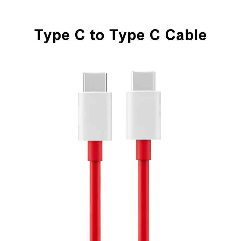 6A Type C Cable For OnePlus Charger USB Cable High-Speed Transmission Data Cable 1M 1.5M 2M Fast Charging USB C Cable