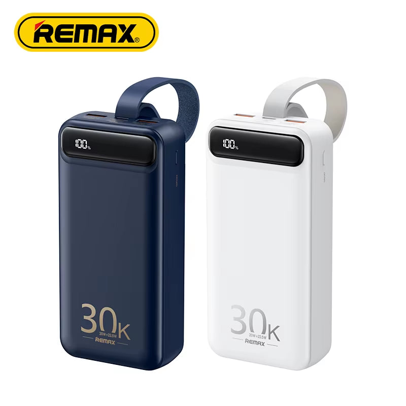 REMAX RPP-522 20W+22.5W PD+QC Powerbank 30000 Mah Portable Smart Multi-Compatible Fast Charging Power Bank 30000Mah 20000Mah
